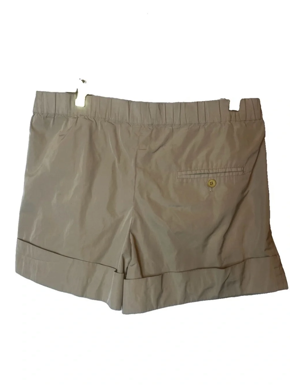 3.1 Philip Lim Cuffed Taupe Colored Zipper Front Shorts Size 4